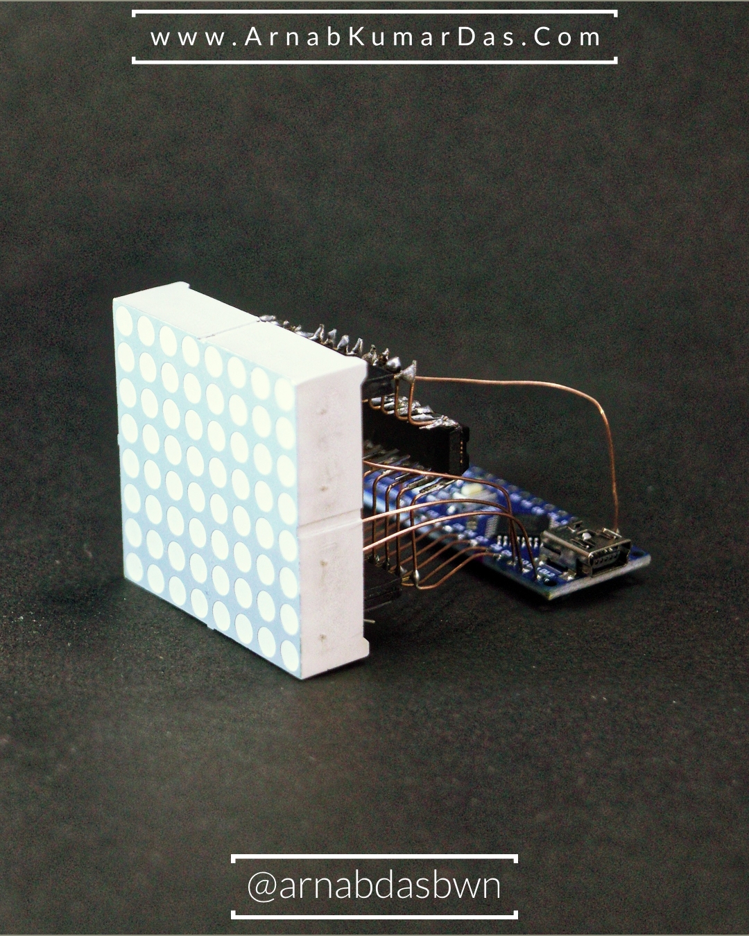 Arduino 8 x 8 LED Matrix Tutorial
