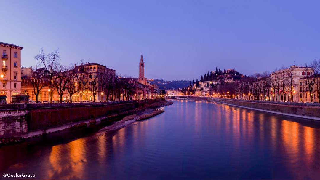 Sunset in Verona